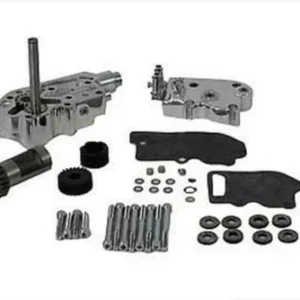 Gepolijst Oil Pump Assembly Breather Harley-Davidson