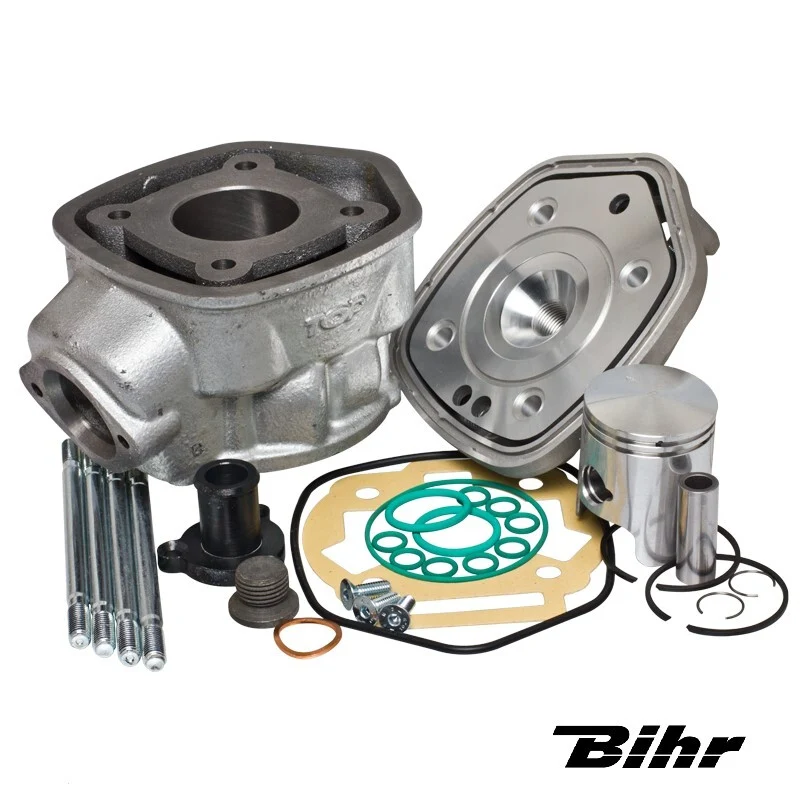 Kit cilindro completo hierro TOP PERFORMANCES Derbi Senda 50, Aprilia RS50, Gilera SMT 50 EURO3