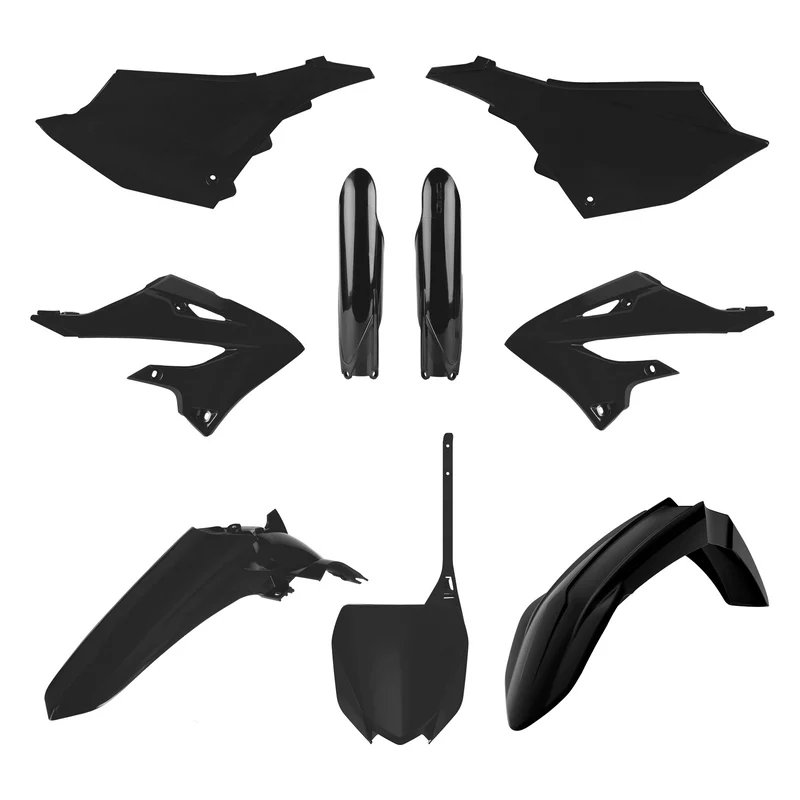 Kit de plastica POLISPORT - Ebbenhout Yamaha YZ125 / 250