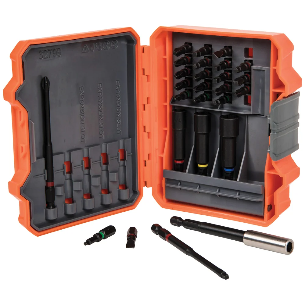 KLEIN TOOLS 26 PC. Pro Impact Power Bit Set