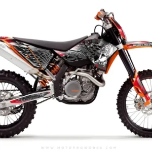 KTM GRAPHICS - "Dirty Angel" rood