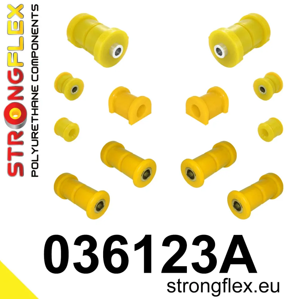 Rear suspension bush kit SPORT - BMW > Seria 3 > II E30