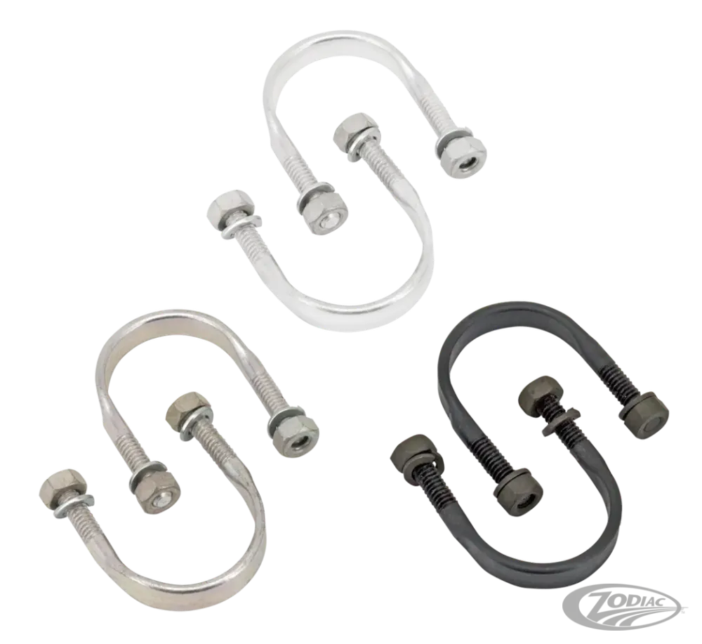 Samwel coil strap set, parkerized Harley-Davidson