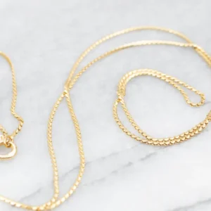 Serpentine Chain Spring Ring Clasp