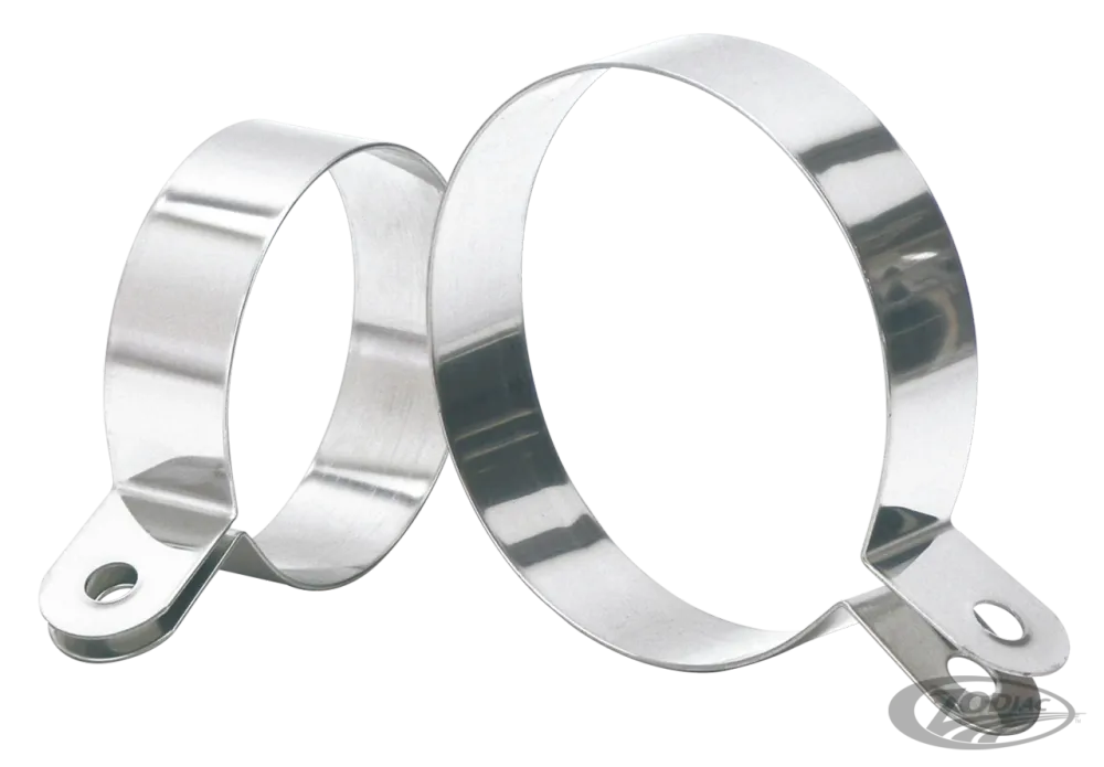 Supertrapp Clamp center pull 3.5" stainl Harley-Davidson