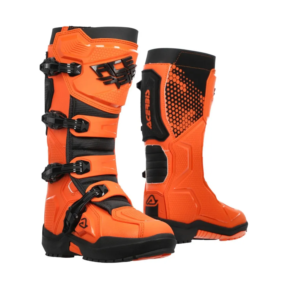 Hoogglans ACERBIS - BOTAS ARTIGLIO OFF ROAD NARANJA/NEGRO Naranja