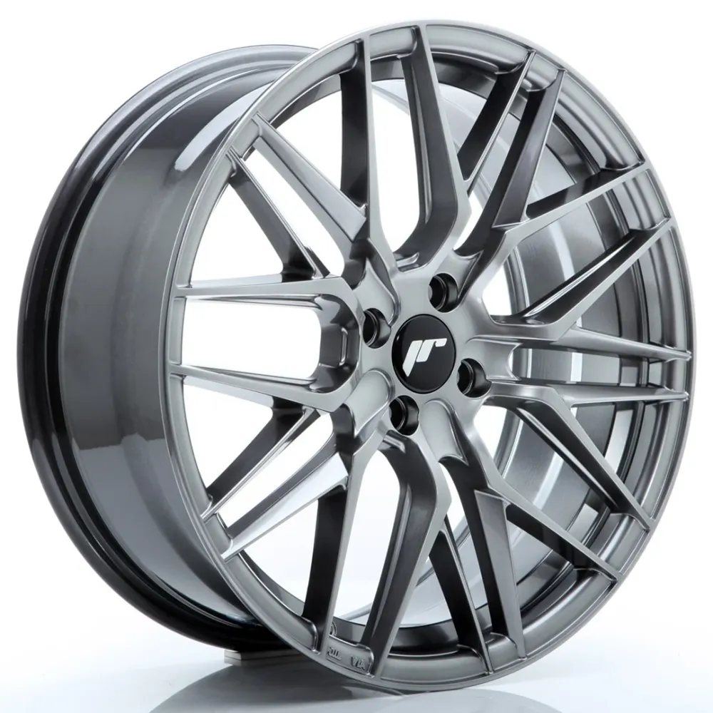 Japan Racing JR-28 18x7.5" 4x108 ET20, Hyper Zwart