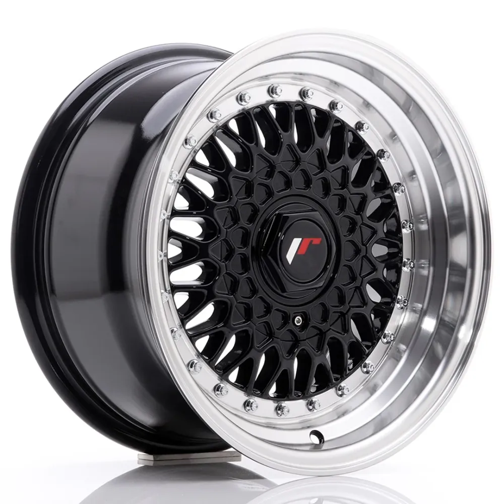 Japan Racing JR-9 15x8" 4x100/108 ET20, Gloss Zwart