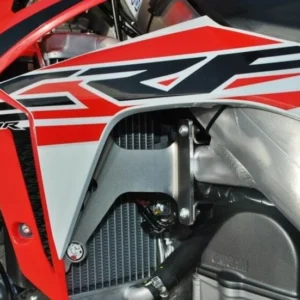Protectores de radiador aluminio rojo AXP Honda AX1336