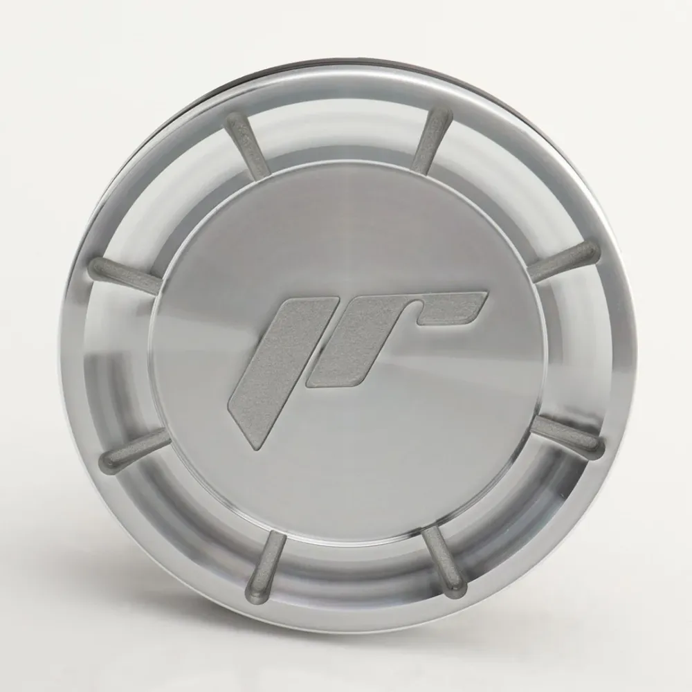 Gegarandeerde Pasvorm Japan Racing Center Cap JR-42 - Platinagrijs