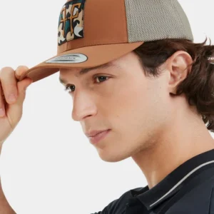 OEM Kwaliteit Trucker Cap Gold Natuurtint S