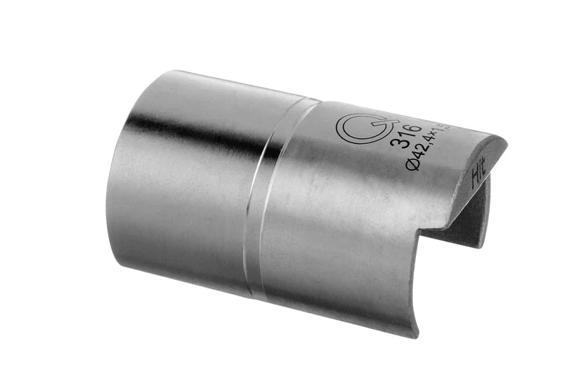 Kofferbakorganizer Q-railing 180 Degree -Line Connector Sleeve 1.66" (42.2mm) Round Cap Rail