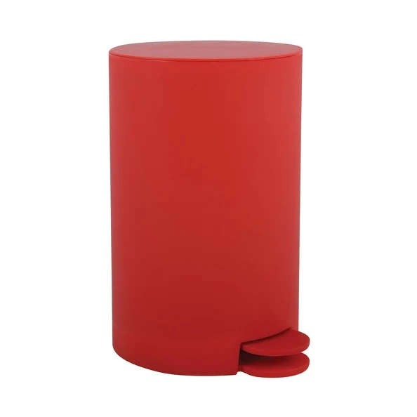 3L pedal bin model Osaki polypropylene - Effen Red