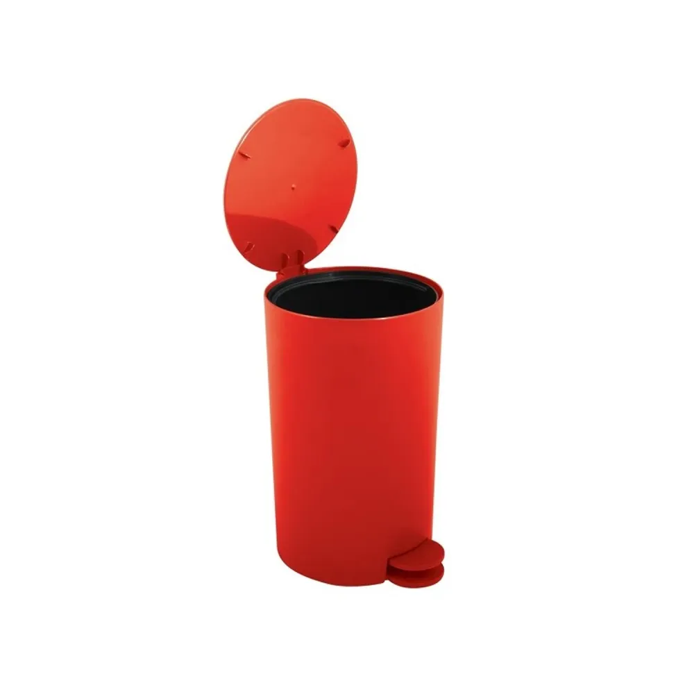 3L pedal bin model Osaki polypropylene - Effen Red