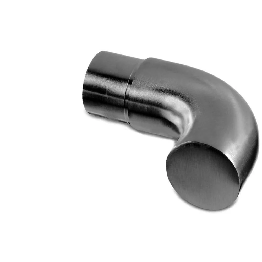 Q-railing 90-degree Round Profile End Scroll (1-1/2'' Diameter)