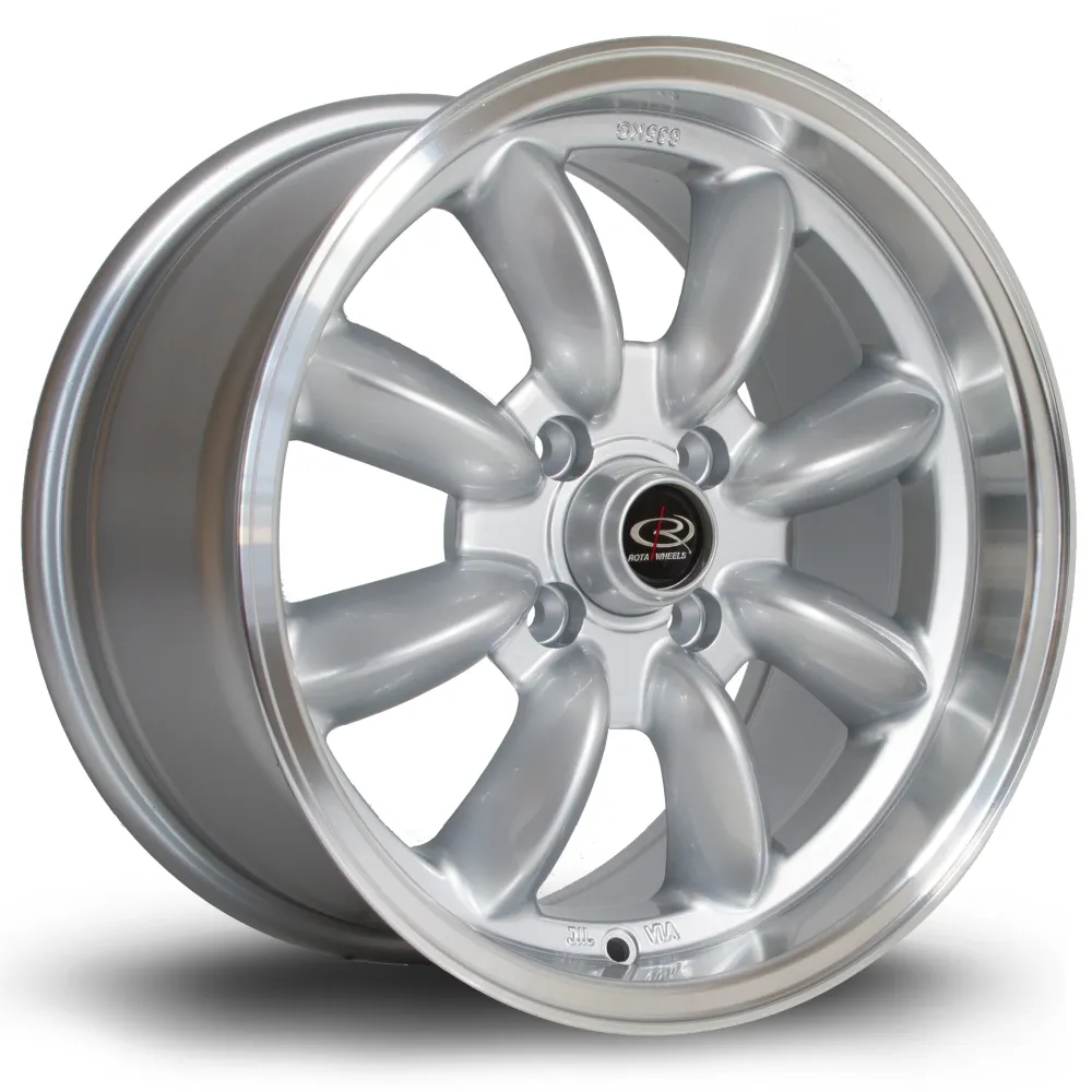 Rota RB 15x8" 4x100 ET30, Zilver