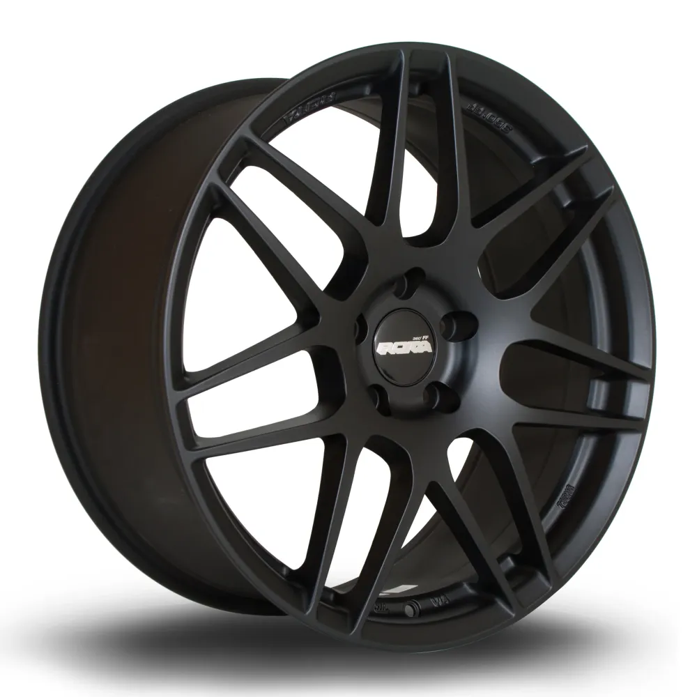 Rota FF01 19x8.5" 5x120 ET45, Flat Ravenzwart