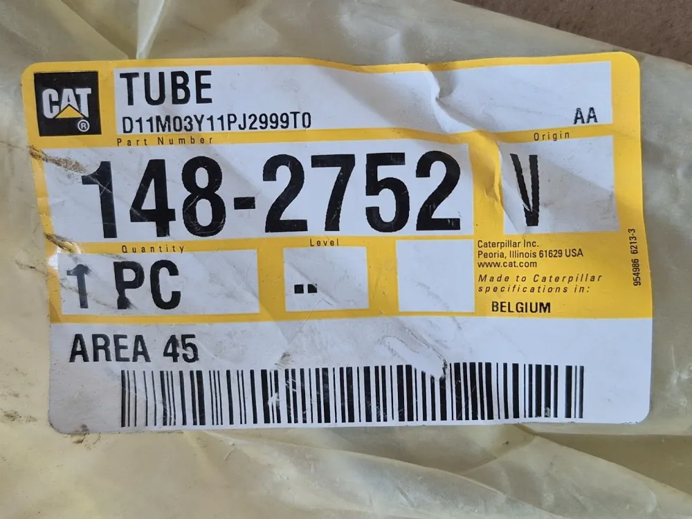 Service Brake Line Tube Dump Truck 148-2752 voor maximale ruimtebenutting