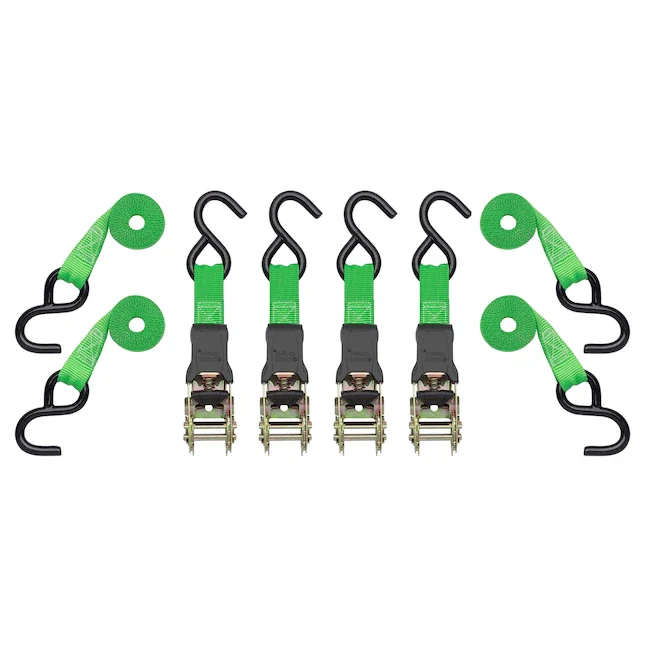 SmartStraps 1- x 10-ft Ratchet Tie Down pak van 4 500-lb