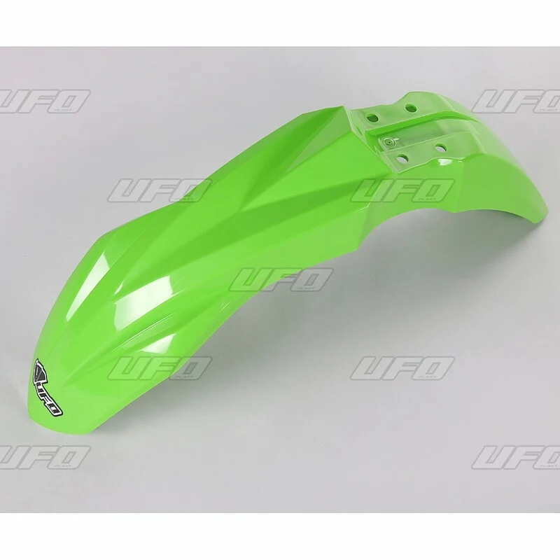Guardabarros delantero UFO Kawasaki verde KA04733-026 Snelwisselend