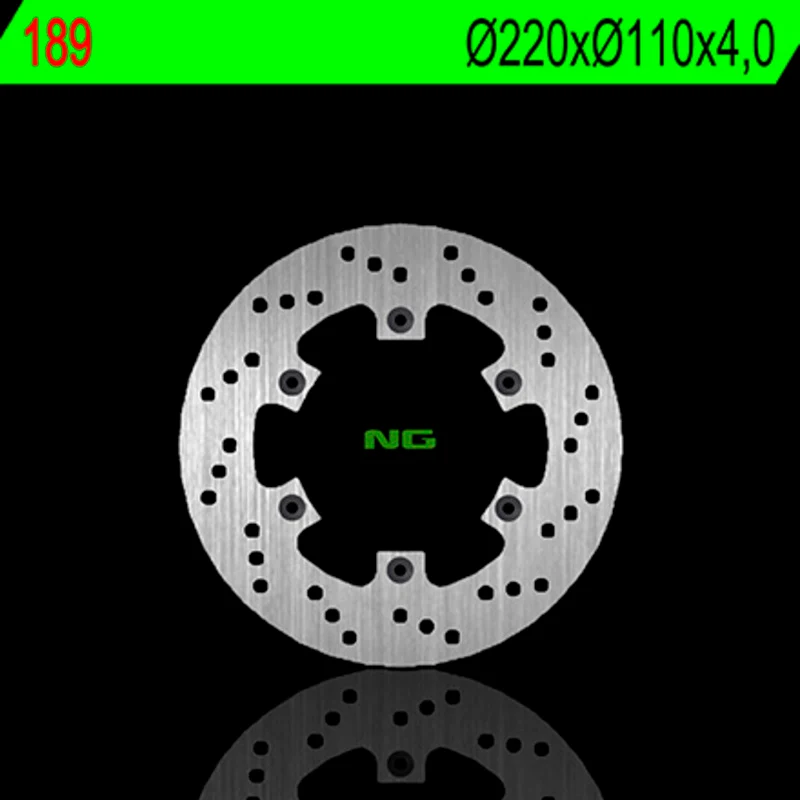 Disco de freno NG 189 Ø220 x Ø110 x 4