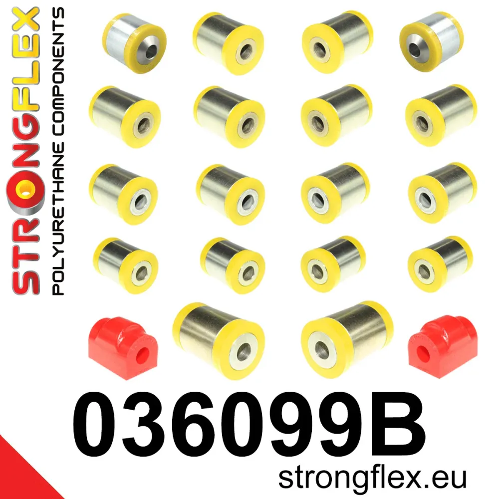 Rear suspension bush kit - Toyota > Supra > V DB|BMW > Z4 > III G29|BMW > Serie 3 > VII G20/G21/G80 > G20/G21 RWD|BMW > Se...