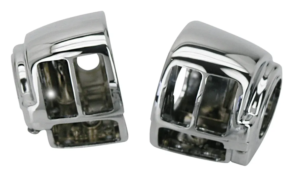Veiligheidskritische Kit De Carcasa Del Interruptor Cromada Para Harley Davidson
