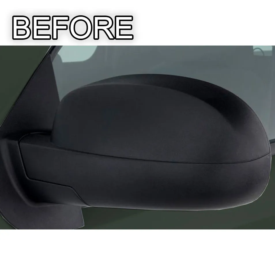 Universal Chrome Side Mirror Accent Trim Molding - Fits All Models