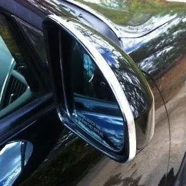Universal Chrome Side Mirror Accent Trim Molding - Fits All Models