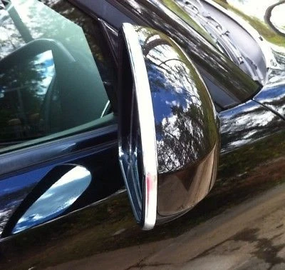 Universal Chrome Side Mirror Accent Trim Molding - Fits All Models