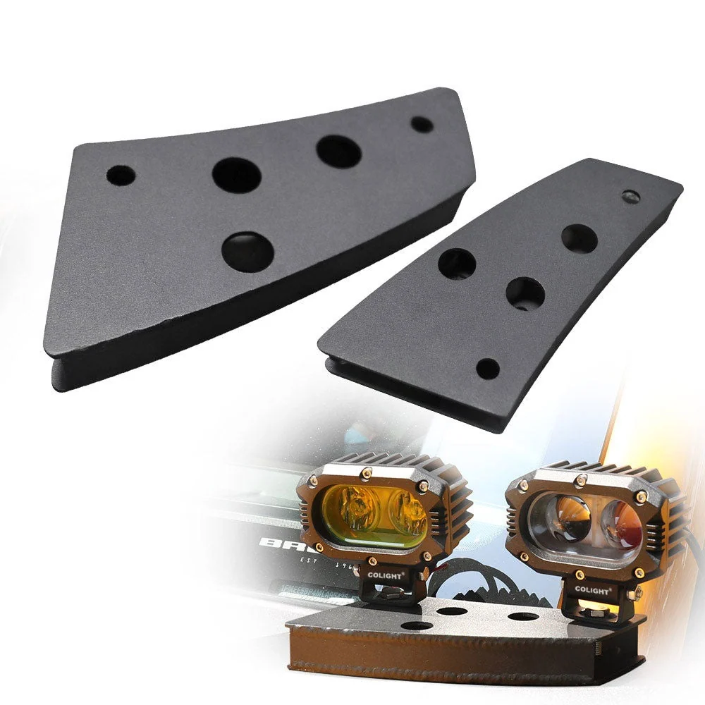 2021-2024 Ford Bronco Dubbel -Pillar Led Ditch Lights Mounting Brackets(2pcs/Set)