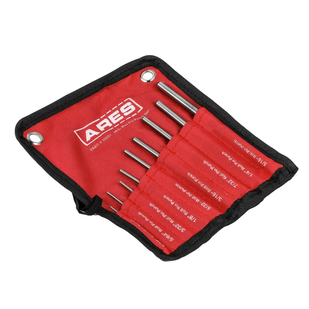 ARES 10021 - 9-Piece Roll Pin Punch Set