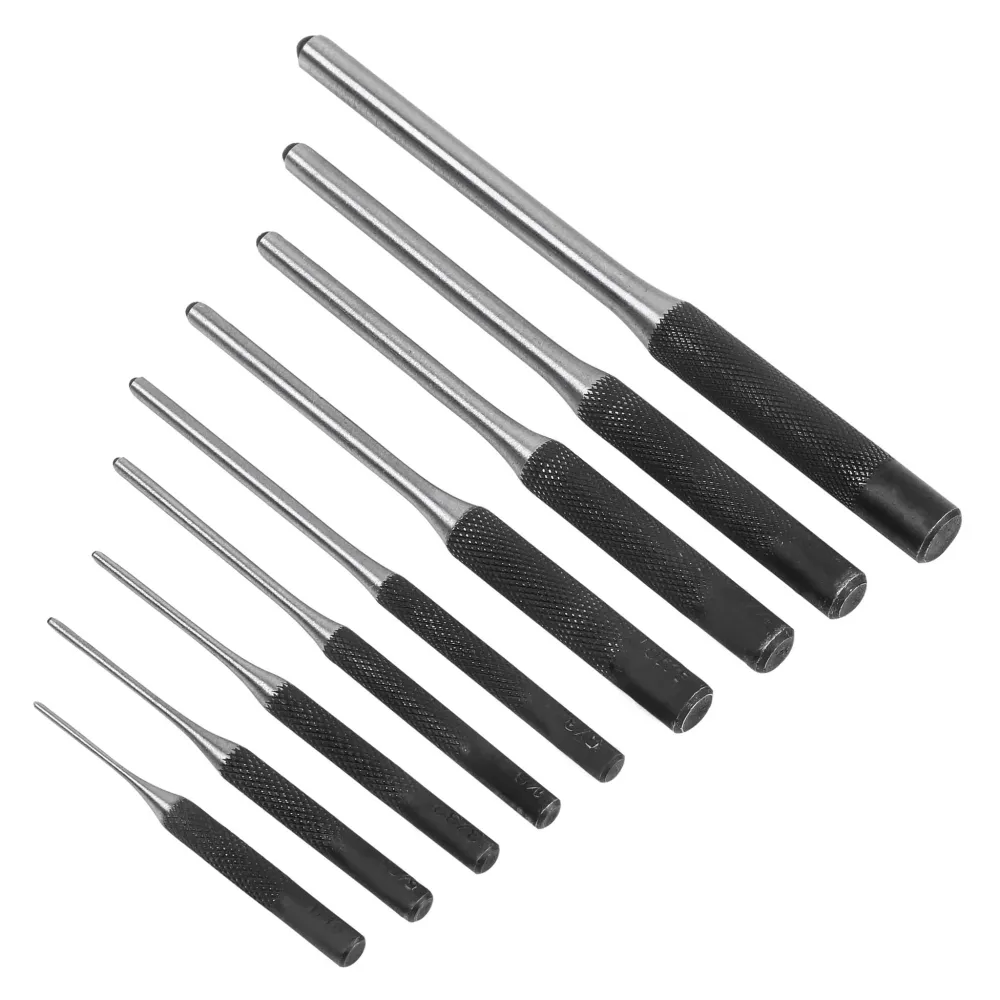 ARES 10021 - 9-Piece Roll Pin Punch Set