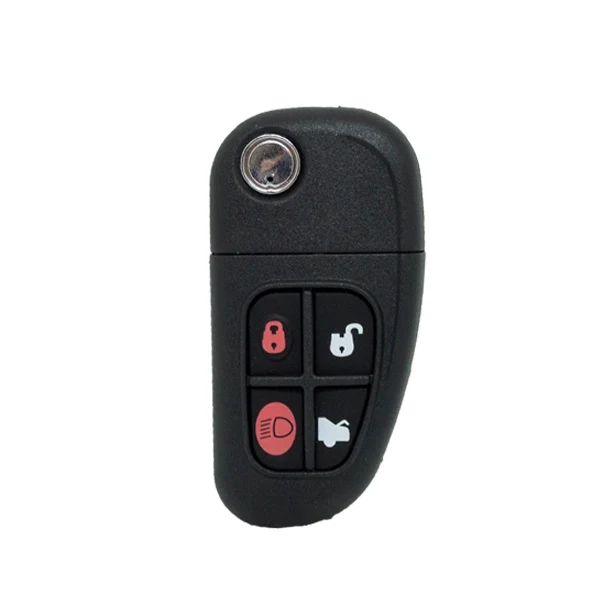 Folding Remote Control Shell Jaguar X-Type 4 Button - Fo21 Profile