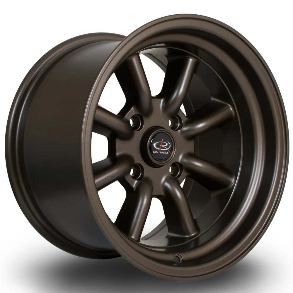 Handmatige ruitenregelaar Rota RKR 15x9" 4x114.3 ET0, Brons