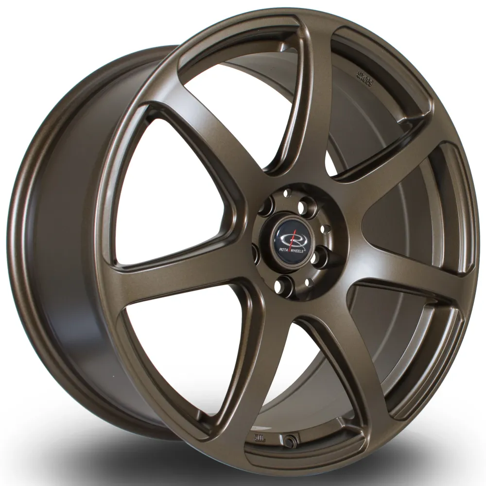 Rota Pro R 18x8.5" 5x112 ET45, Bronskleurig met snelle installatie