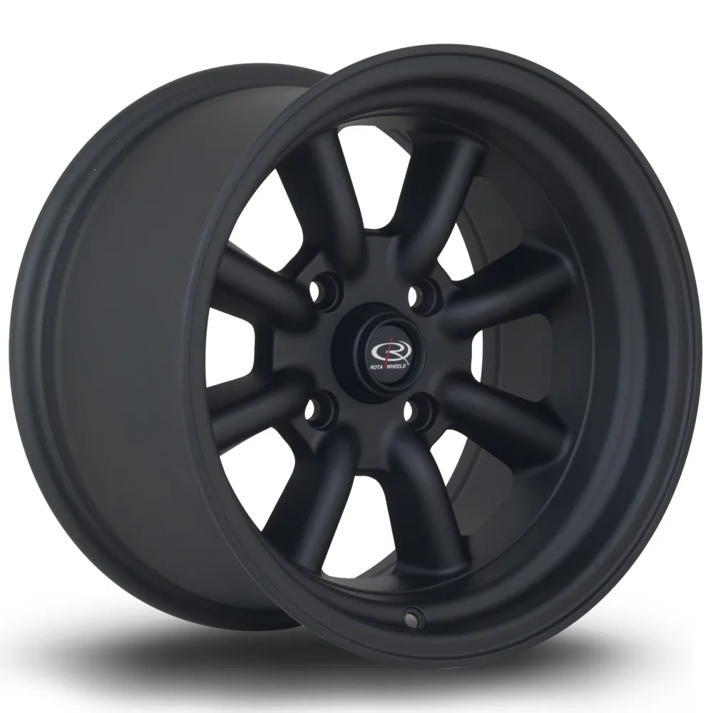 Rota RKR 15x9" 4x114.3 ET0, Flat Ebbenhout