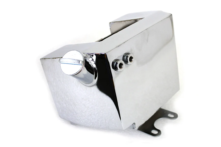 Center Post Mount Wrap Around Oil Tank Chroom Harley-Davidson 1941-1985