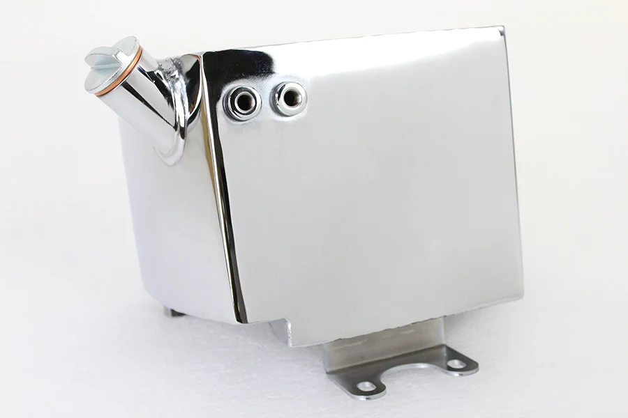 Center Post Mount Wrap Around Oil Tank Chroom Harley-Davidson 1941-1985