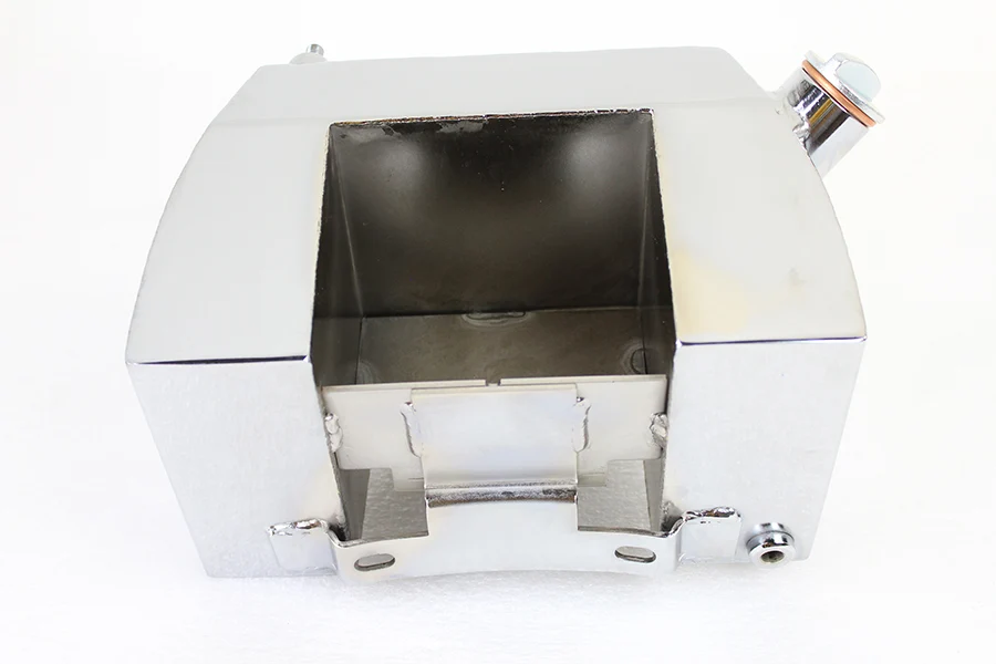 Center Post Mount Wrap Around Oil Tank Chroom Harley-Davidson 1941-1985