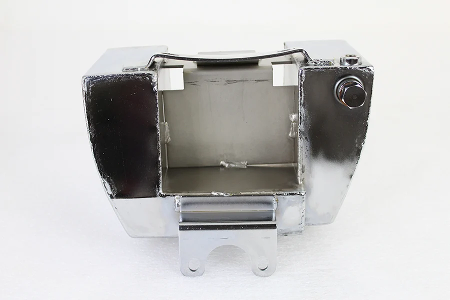 Center Post Mount Wrap Around Oil Tank Chroom Harley-Davidson 1941-1985