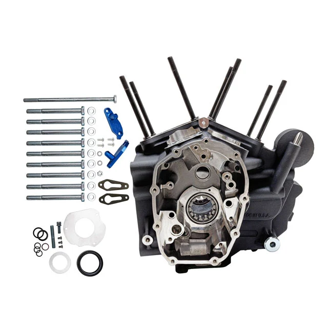 Cárteres S&S, Serie Mk M8 Touring Negro Para Harley Davidson - Universeel pasmodel