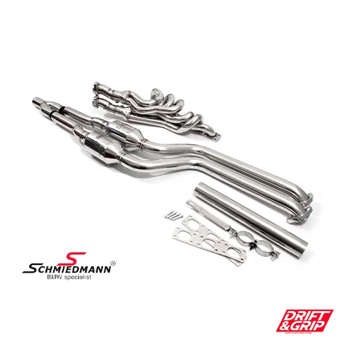 LINEA SCHMIEDMANN CON COLECTORES Y CATALIZADORES PARA E46 M52 M54