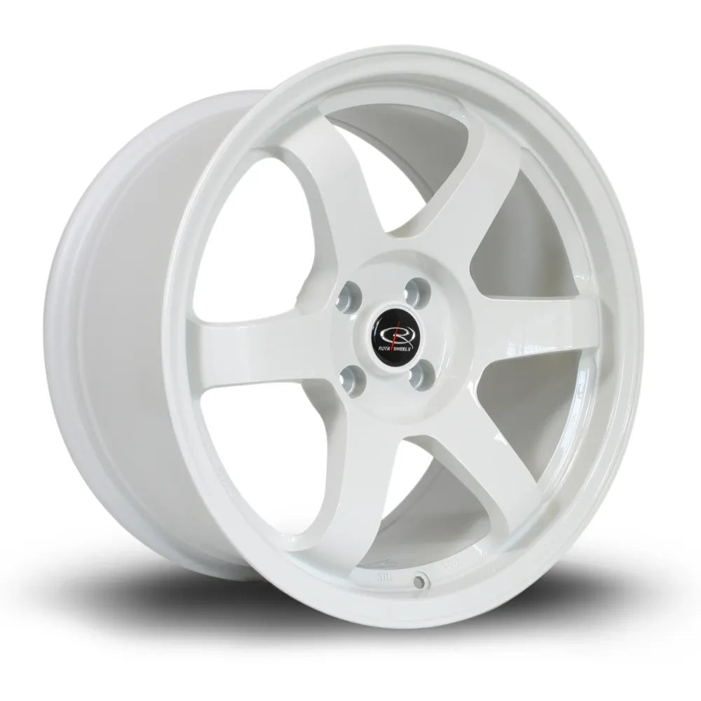 Rota Grid 17x9" 5x100 ET42, Sneeuwwit