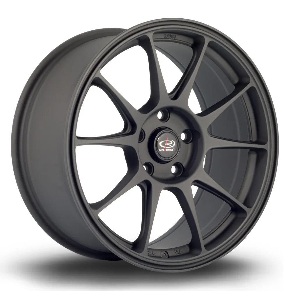 Rota Titan 18x8.5" 5x100 ET44, Flat Ebbenhout