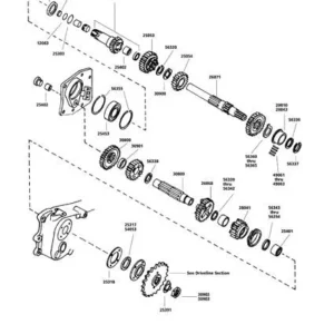 Universele THRUST WASHER .055" Harley-Davidson