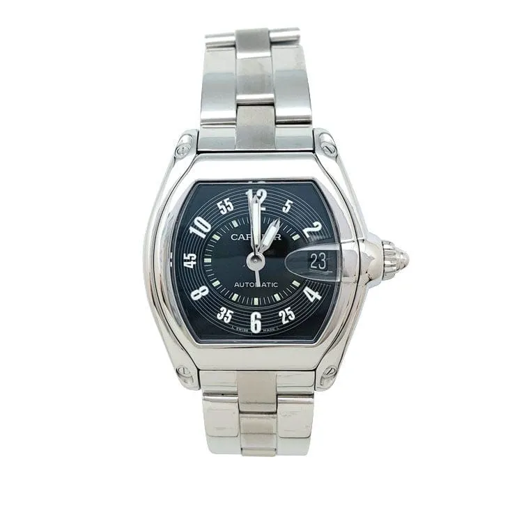 Watch Cartier Staal roadster.