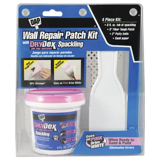 DAP DryDex 8-fl oz Color-changing Interior/Exterior Melkwit Spackling Kit | UV-bestendig | Kleurvast
