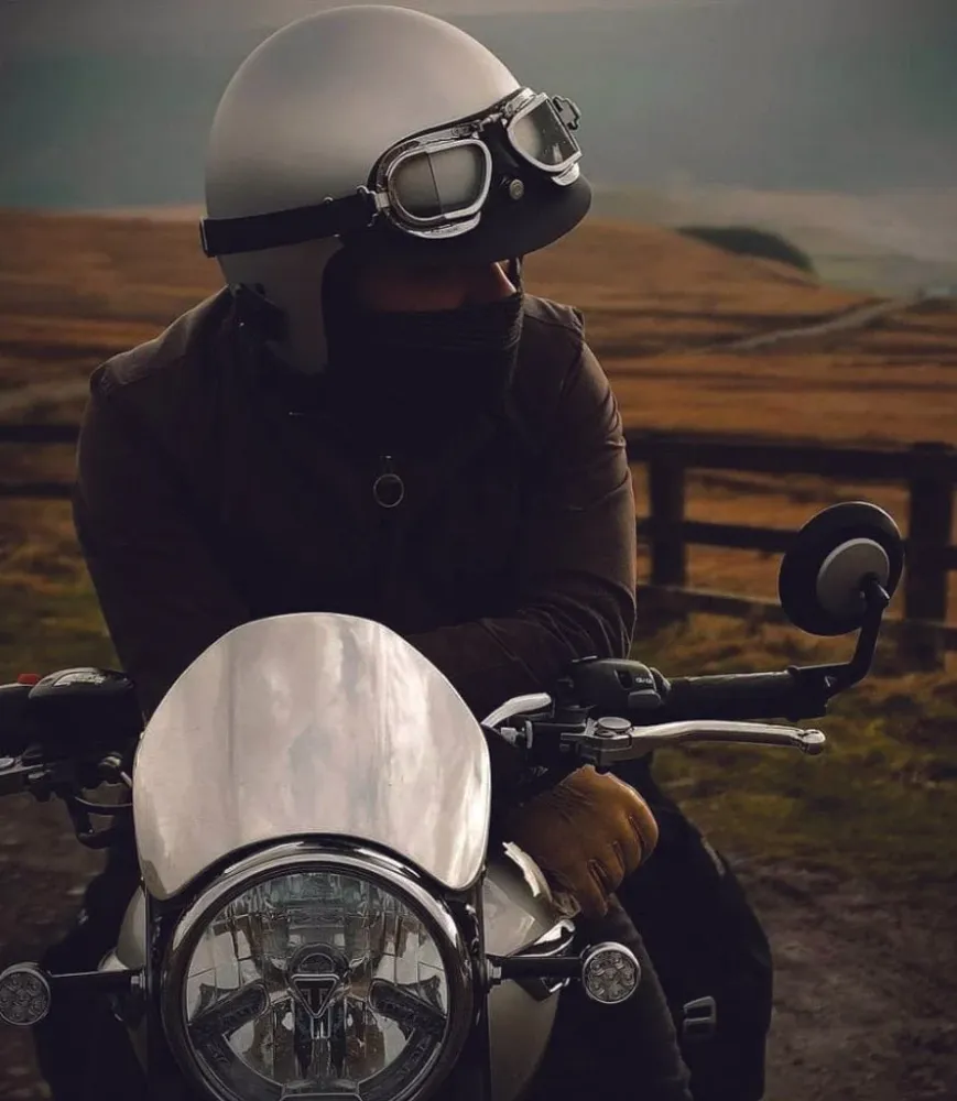 OEM-stijl Windscreen Cafe Racer Triumph