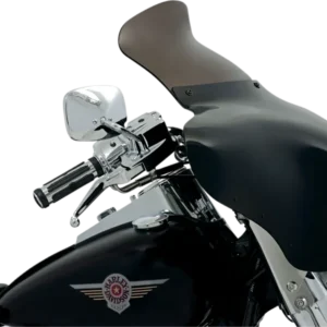 Premium Carbon Fiber Memphis Shades MEP8561 9" Batwing Fairing Spoiler Smoked